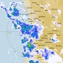 Live Perth Weather Radar - 128km - Rain Rate