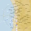 Live Perth Weather Radar - 128km - Rain Rate