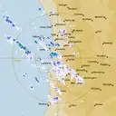 Live Perth Weather Radar - 128km - Rain Rate