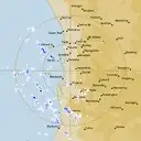 Live Perth Weather Radar - 128km - Rain Rate