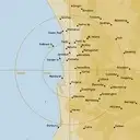 Live Perth Weather Radar - 128km - Rain Rate