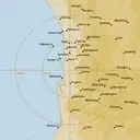Live Perth Weather Radar - 128km - Rain Rate