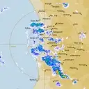 Live Perth Weather Radar - 128km - Rain Rate