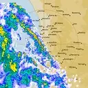 Live Perth Weather Radar - 128km - Rain Rate