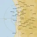 Live Perth Weather Radar - 128km - Rain Rate