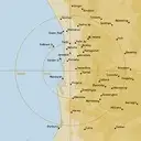 Live Perth Weather Radar - 128km - Rain Rate