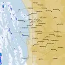 Live Perth Weather Radar - 128km - Rain Rate