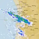 Live Perth Weather Radar - 128km - Rain Rate