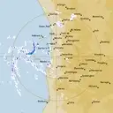 Live Perth Weather Radar - 128km - Rain Rate