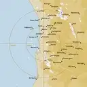 Live Perth Weather Radar - 128km - Rain Rate