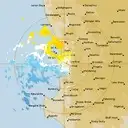 Live Perth Weather Radar - 128km - Doppler Wind
