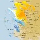 Live Perth Weather Radar - 128km - Doppler Wind