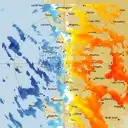 Live Perth Weather Radar - 128km - Doppler Wind