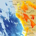 Live Perth Weather Radar - 128km - Doppler Wind