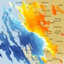 Live Perth Weather Radar - 128km - Doppler Wind