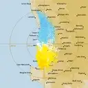 Live Perth Weather Radar - 128km - Doppler Wind
