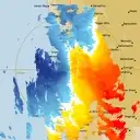 Live Perth Weather Radar - 128km - Doppler Wind