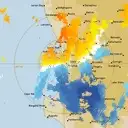 Live Perth Weather Radar - 128km - Doppler Wind