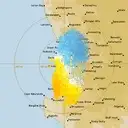 Live Perth Weather Radar - 128km - Doppler Wind