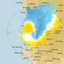Live Perth Weather Radar - 128km - Doppler Wind