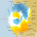 Live Perth Weather Radar - 128km - Doppler Wind