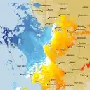 Live Perth Weather Radar - 128km - Doppler Wind