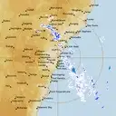 Live Sydney Weather Radar - 256km - Rain Rate
