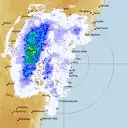 Live Sydney Weather Radar - 256km - Rain Rate