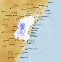 Live Sydney Weather Radar - 256km - Rain Rate