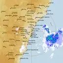 Live Sydney Weather Radar - 256km - Rain Rate