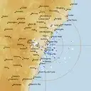 Live Sydney Weather Radar - 256km - Rain Rate