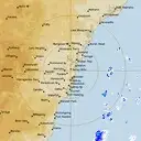Live Sydney Weather Radar - 128km - Rain Rate