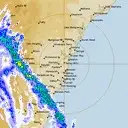 Live Sydney Weather Radar - 128km - Rain Rate