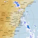 Live Sydney Weather Radar - 128km - Rain Rate