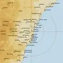 Live Sydney Weather Radar - 128km - Rain Rate
