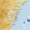 Live Sydney Weather Radar - 128km - Rain Rate