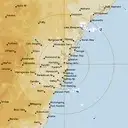 Live Sydney Weather Radar - 128km - Rain Rate