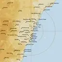 Live Sydney Weather Radar - 128km - Rain Rate