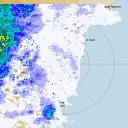 Live Sydney Weather Radar - 128km - Rain Rate