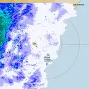 Live Sydney Weather Radar - 128km - Rain Rate