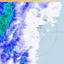 Live Sydney Weather Radar - 128km - Rain Rate