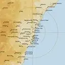 Live Sydney Weather Radar - 128km - Rain Rate