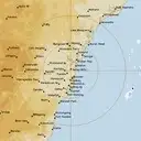 Live Sydney Weather Radar - 128km - Rain Rate