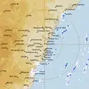 Live Sydney Weather Radar - 128km - Rain Rate