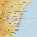 Live Sydney Weather Radar - 128km - Rain Rate