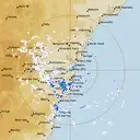 Live Sydney Weather Radar - 128km - Rain Rate