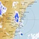 Live Sydney Weather Radar - 128km - Rain Rate