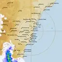 Live Sydney Weather Radar - 128km - Rain Rate