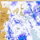 Live Sydney Weather Radar - 128km - Rain Rate