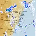 Live Sydney Weather Radar - 128km - Rain Rate